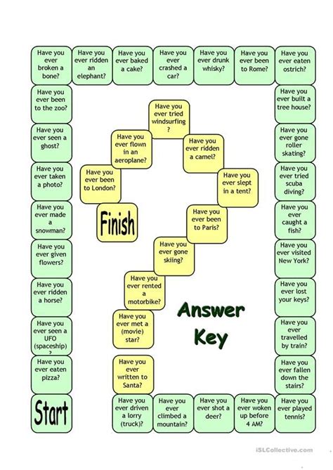 present simple boardgame worksheet  esl printable