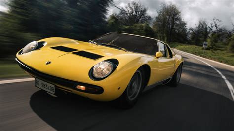 Driving The Lamborghini Miura Historys First And Greatest Supercar