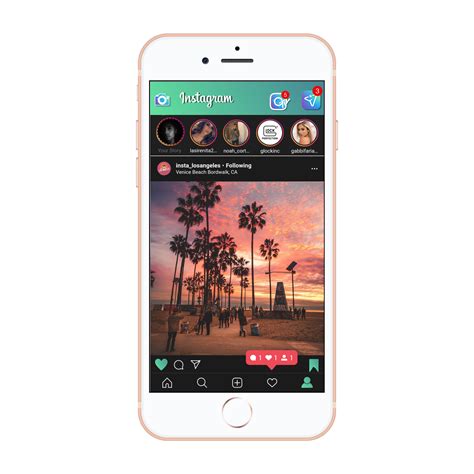 Green material design dark mode for Instagram : r/Instagram