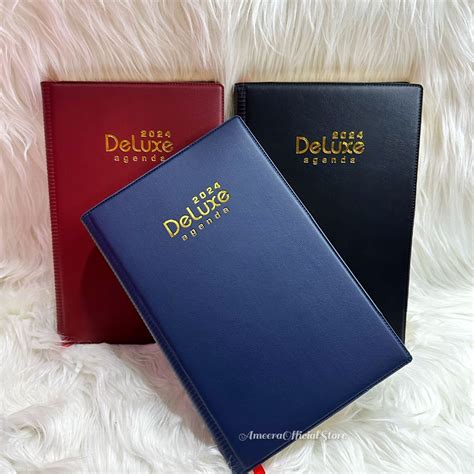 Jual BUKU AGENDA DELUXE AGENDA KERJA 2024 KERTAS KREM DAN PUTIH