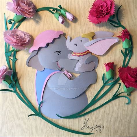 Mothers Day Dumbo And Mrs Jumbo By Yingmagine On Deviantart Molde