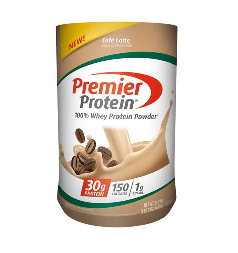 Premier Protein 100 Whey Protein Powder Café Latte 30g Protein 23 9 Oz 1 5 Lb