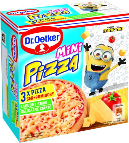 Mini Pizza Minionki Ser I Pomidor Mini Pizza Dr Oetker