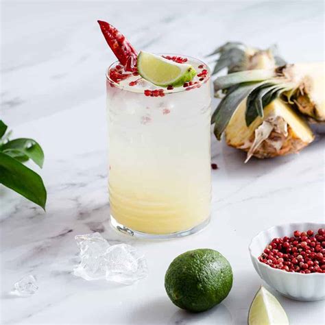 Chile Lime Pineapple Soda Recipe | Easy Drink Recipes | Mocktail.net