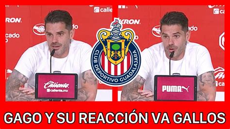 Conferencia De Prensa Fernando Gago Tras Victoria Chivas Vs