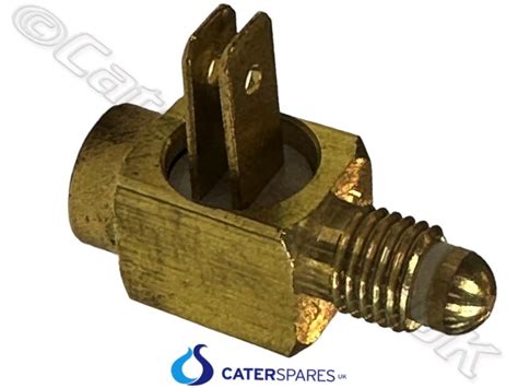 M8 Brass Sit Brass Thermocouple Block Adaptor Interrupter 2 Leads Gas