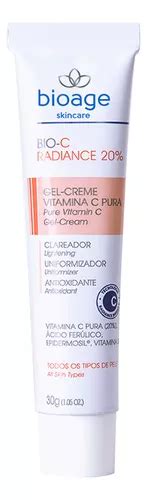 Creme Clareador Facial Vitamina C Bioage Radiance G