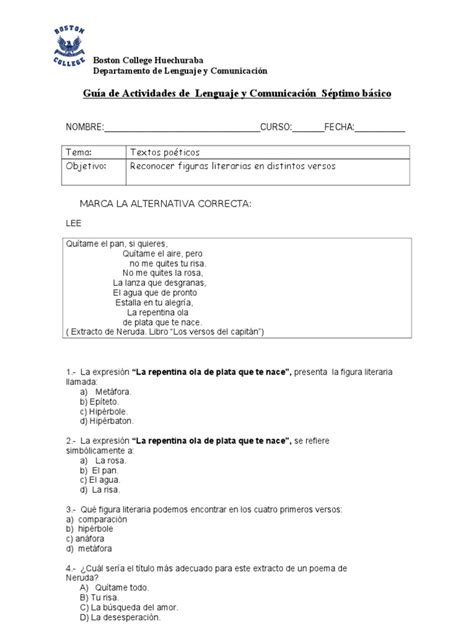 Pdf Gu A De Figuras Literarias Basico A Entregar A A Dokumen Tips