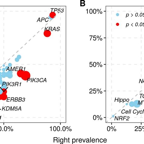 Genomic Alterations By Primary Tumor Site A Gene Level Mutation