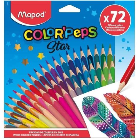 Maped Crayons De Couleur Color Peps Classic Palette De Couleurs