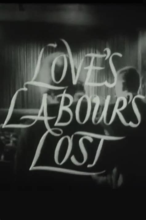 Loves Labours Lost 1965 Posters — The Movie Database Tmdb