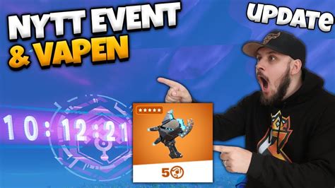 NYTT EVENT I FORTNITE GALET NYTT VAPEN FORTNITE UPDATE YouTube