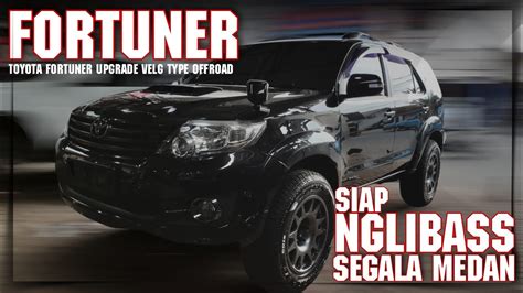 TOYOTA FORTUNER USE VELG TYPE EVOCORSE RING 18 KEREN BANGET BOSSQUU