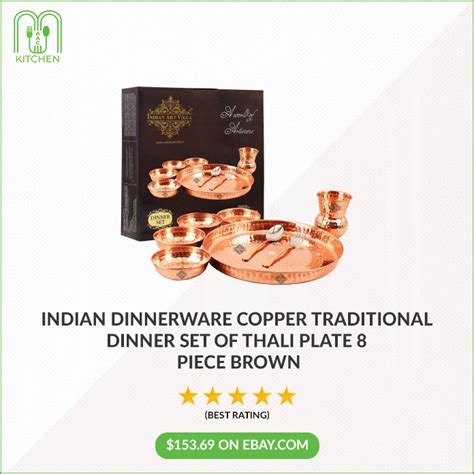 India S Best Traditional Copper Dinnerware Set Maac Kitchen