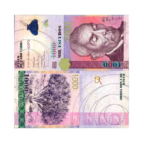 Billete colección Cabo Verde PK N 70 1 000 Escudos La Maison du