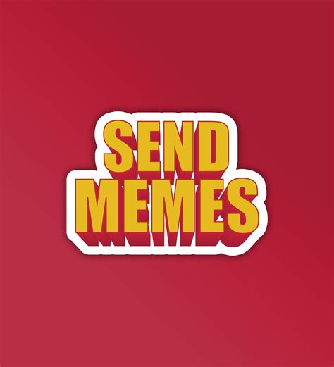 Send Memes - Laptop & Mobile Stickers – Peeekaboo