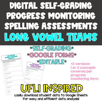 Results For UFLI Spelling Monitoring TPT