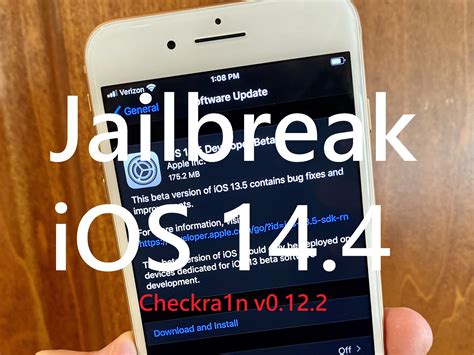 Checkm8 Jailbreak Checkra1n V0 12 2 For Jailbreak Ios 14 4