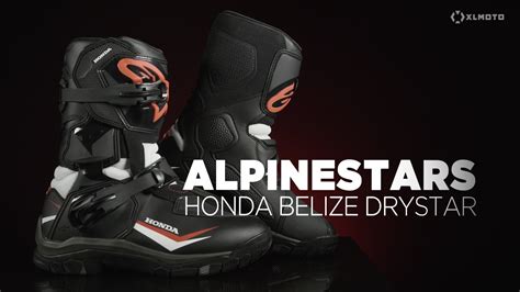 Alpinestars Honda Belize Drystar Mc Boots Youtube