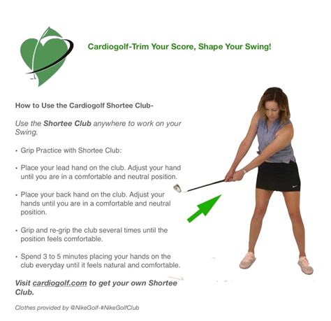 100 Cardiogolf Drills And Exercises With The Shortee Club Hand