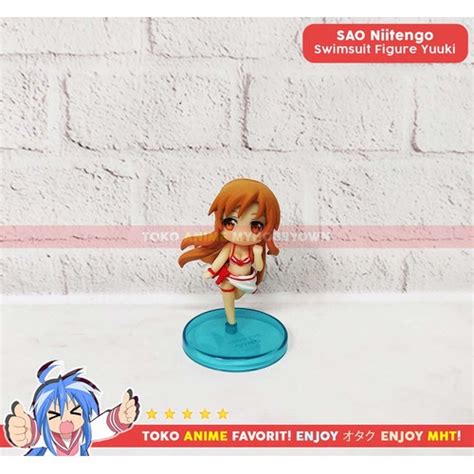 Jual Figure Anime Sao Sword Art Online Niitengo Swimsuit Asuna Leafa Silica Asuna Yuuki Mn