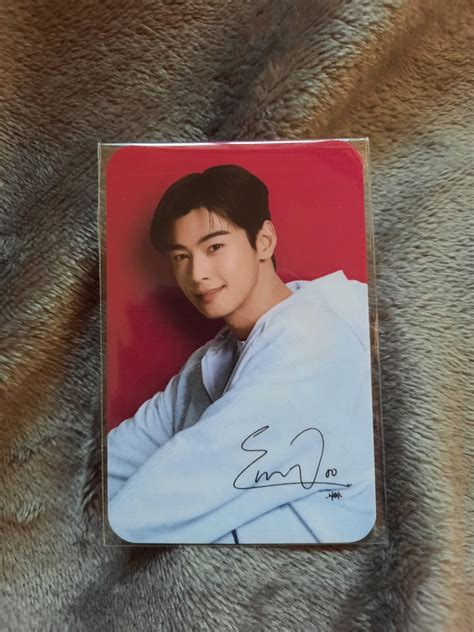 Cha Eun Woo Dunkin Photocard Hobbies And Toys Memorabilia And Collectibles K Wave On Carousell