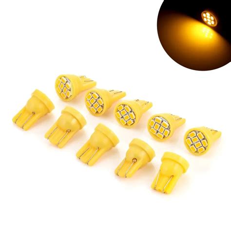 Super Bright 10PCS T10 8SMD LED Light Bulbs For Car Tail Brake Backup