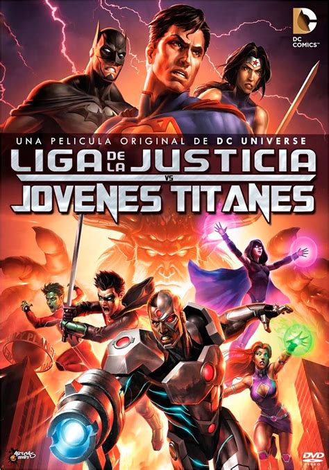 Peliculas De Super Heroes Liga De La Justicia Y Jóvenes Titanes Unión