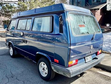 TheSamba VW Classifieds 1990 Westfalia Pop Up Camper