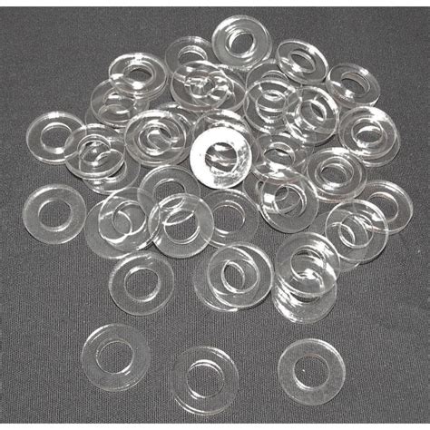 Clear Nylon Soft Washer 3mm Thickness Flat Washer Plastic Washers