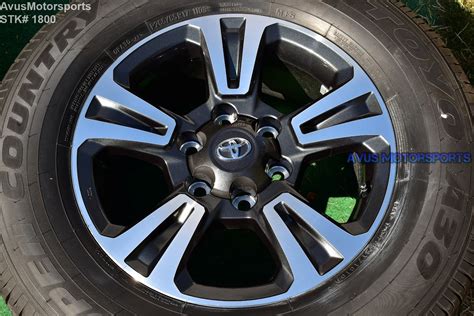 Toyota Tacoma Oem Factory Trd Wheels Tires Land Cruiser