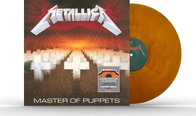 Metallica Master Of Puppets Colored Vinyl Vinyl Lp Køb LP en