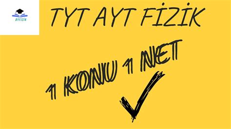 1 Konu 1 Net Transformatör AYT Fizik YouTube