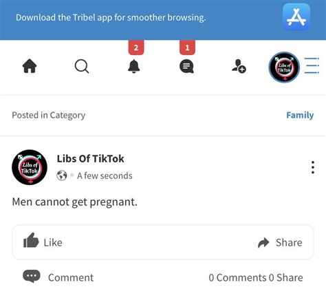 Libs Of Tiktok On Twitter Lets See How Long My Account On Tribel