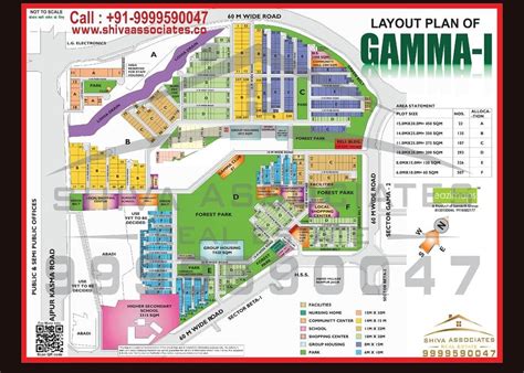 Gamma 1 Greater Noida HD Map Layout Plan Of Gamma 1 Shiva Flickr