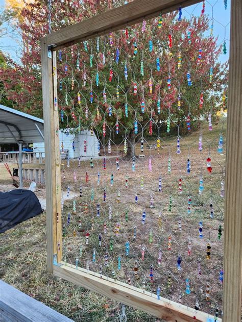 Chicken Wire Suncatcher Etsy