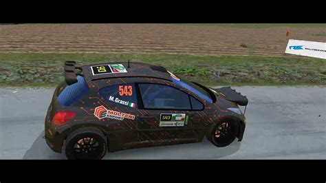 C I R 2023 RALLY REGIONE PIEMONTE ALBA POWERSTAGE BY PEUGEOT 207 S2000