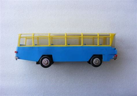 Vintage Toy Old Buss Toy Plastic Toy Bus Friction - Etsy