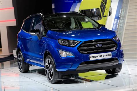 2018 Ford Ecosport Tries To Look Cool With St Line Package In Frankfurt Autoevolution