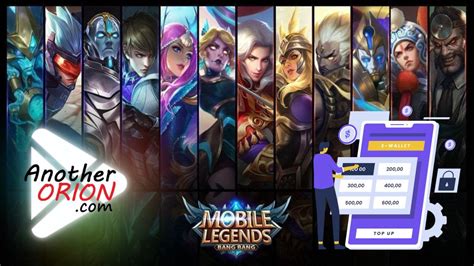 Cara Topup Diamond Mobile Legends