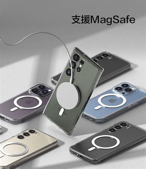 Rearth 三星 Galaxy S23 Ultra Ringke Magnetic 磁吸保護殼 霧透 PChome 24h購物