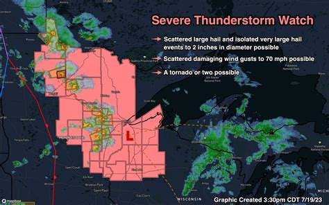 Radaromega On Twitter A Severe Thunderstorm Watch Is In Effect For