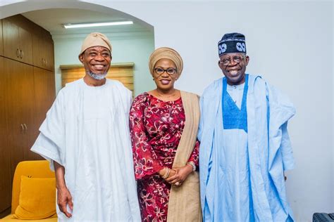 Photonews Aregbesola Visits Tinubu After Inauguration As Minister