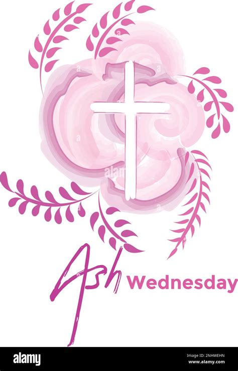 Ash Wednesday Cross Vector Art Ash Wednesday With Cross Blessing