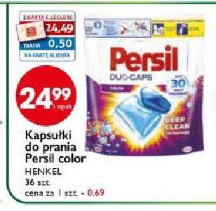 Kapsu Ki Do Prania Color Deep Clean Persil Duo Caps Cena Promocje