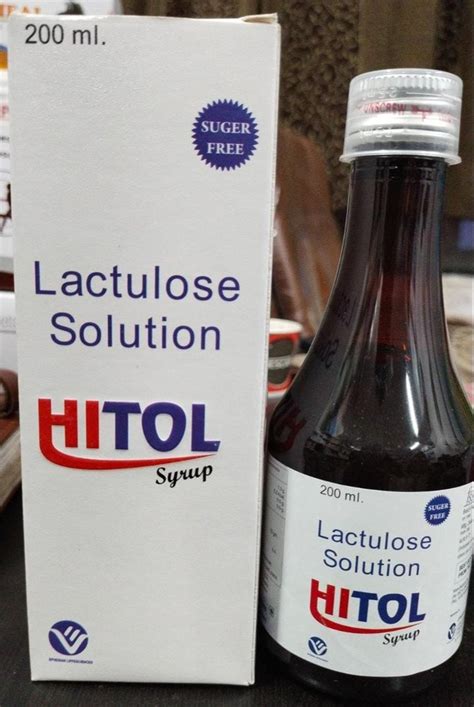 Lactulose Liquid Hitol Syrup Packaging Type 200ml At Rs 90bottle In