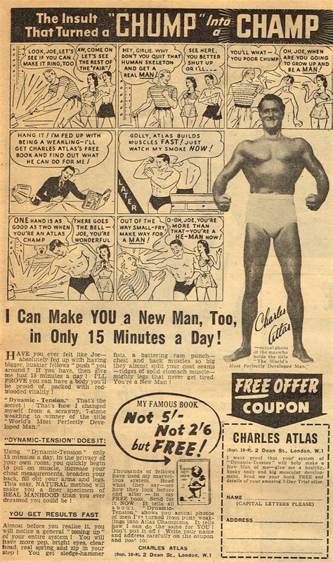 Vintage Ad 2000 Charles Atlas Uk Style The British Ver Flickr