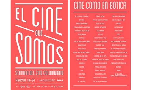 Llega la sexta edición de Cine colombiano