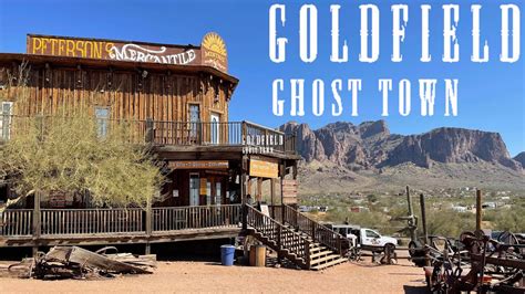 Goldfield Ghost Town Tour & Review with The Legend - YouTube