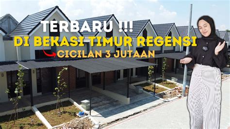 RUMAH TIPE TERBARU DI BEKASI TIMUR REGENSI RUMAH MODERN GAYA ITALIA